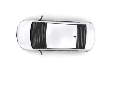 beyaz arkaplanda izole edilmiş araba 3 boyutlu görüntüleme