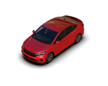 Modern kompakt araba. 3d oluşturma