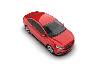 Beyaz arkaplandaki araba