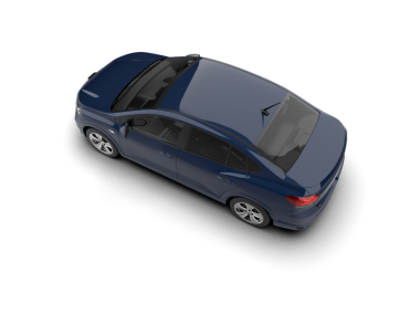 modern araba beyaz arka planda izole edilmiş