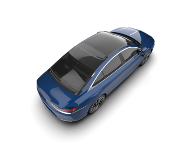 Modern araba izole edilmiş. 3d illüstrasyon.