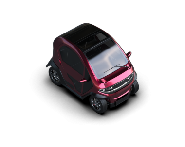 siyah arka planda 3 boyutlu araba..