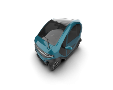 Modern araba. yan görünüm