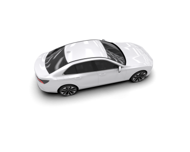 Gri arka planda modern araba