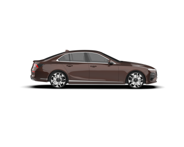 modern araba kırpma yolu ve gölgesi ile beyaz arka planda izole