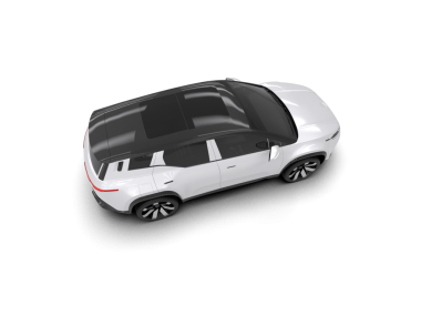 Beyaz arkaplandaki araba