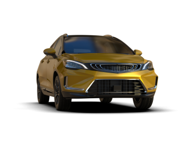 modern otomobil arka planda izole edildi