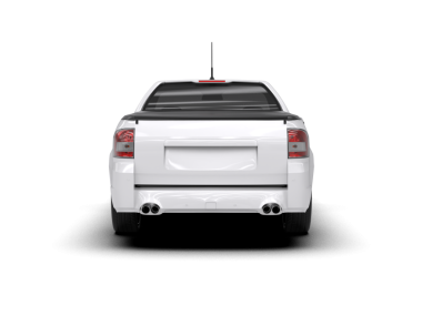 modern araba beyaz arka planda izole edildi. 3 d illüstrasyon - oluşturma