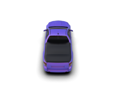 Koyu arkaplanda modern bir arabanın 3 boyutlu tasviri