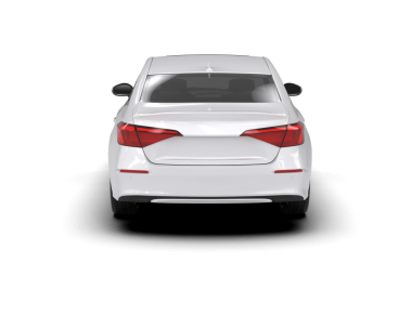 Gerçekçi bir SUV arabası. yan görünüm.