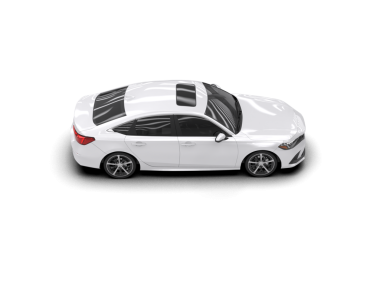 beyaz arka planda modern araba.