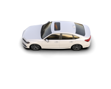 modern araba beyaz arka planda izole edilmiş