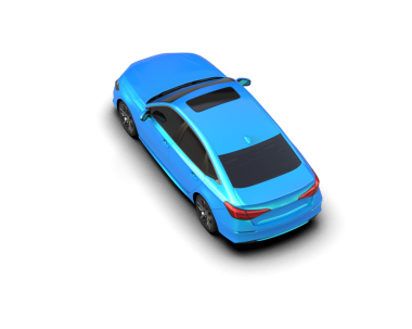 modern araba 3D görüntüleme