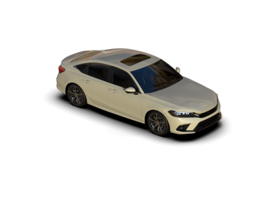 modern araba siyah arkaplan önünde