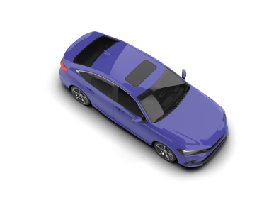 Beyaz arkaplanda araba simgesi