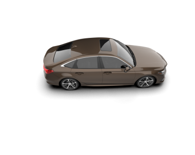 Beyaz arka planda gölgesi olan modern araba