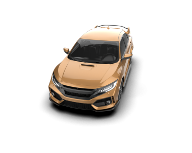 Stüdyo ortamında markasız bir SUV 'un 3 boyutlu çizimi