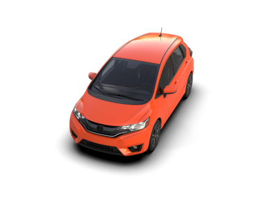 Stüdyo ortamında markasız bir arabanın 3 boyutlu çizimi