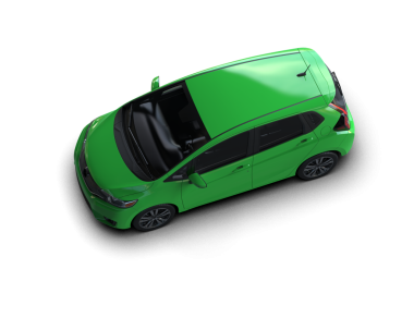 Modern araba siyah üzerine izole edilmiş. 3d oluşturma