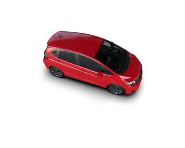 modern elektrikli araba kırpma yolları ile beyaz arka planda izole.