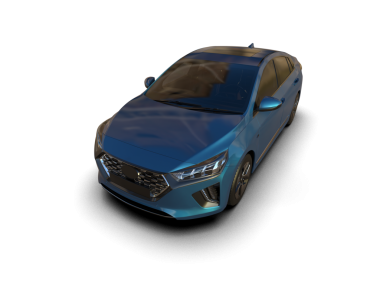 Modern bir arabanın 3 boyutlu görüntüsü