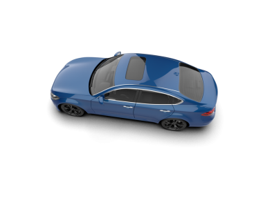 modern araba beyaz arka planda izole edildi. 3 boyutlu görüntüleme