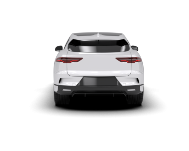 modern araba beyaz arka planda 3 boyutlu görüntüleme