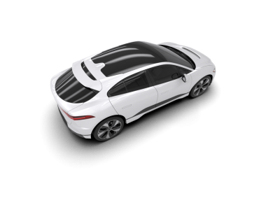 beyaz arkaplanda modern araba