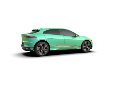 modern yeşil spor araba beyaz arka planda izole