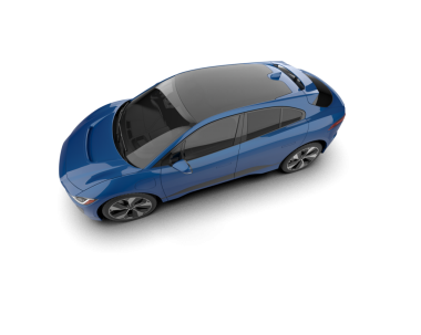 beyaz zemin üzerinde mavi araba