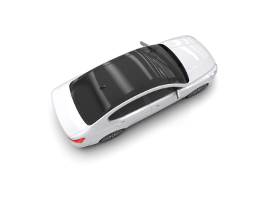 Arka planda izole edilmiş modern lüks araba. 3d oluşturma