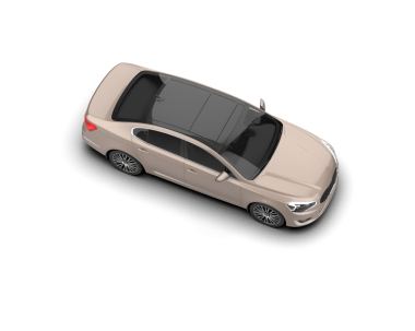 Beyaz arkaplandaki araba