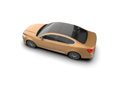 Beyaz arka planda bir araba. yüksek kaliteli resimleme