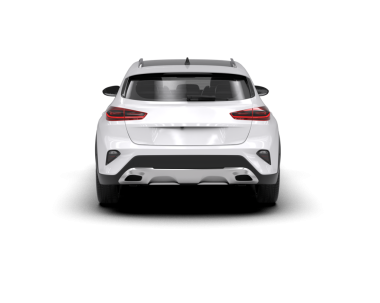 modern lüks araba beyaz arka planda izole edilmiş