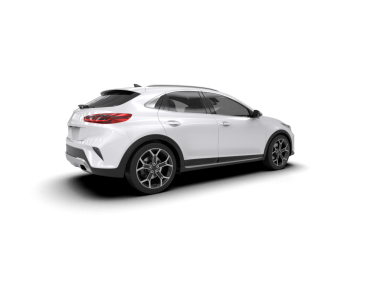 Araba arka planda izole. 3D görüntüleme - illüstrasyon.