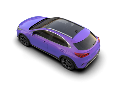 Bir markanın 3 boyutlu görüntülemesi - daha az genel SUV