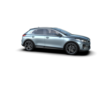 Beyaz arka planda modern lüks SUv 3 boyutlu görüntüleme