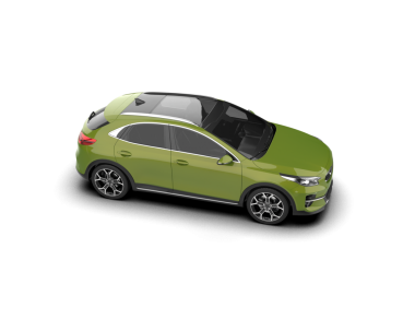 modern araba beyaz arka planda izole edildi. 3 boyutlu görüntüleme - vektör