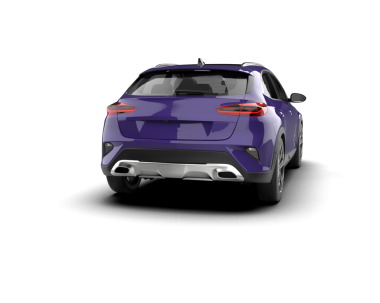 modern mor modern araba beyaz arka planda