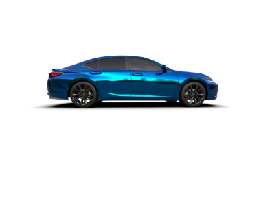 araba yan görünümü, 3 boyutlu illüstrasyon