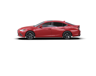 beyaz arka planda kırmızı modern araba.