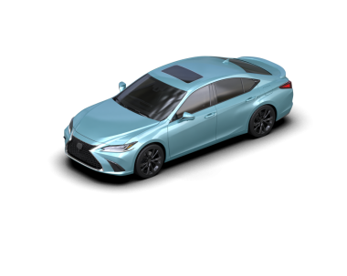 Araba arka planda izole. 3D görüntüleme - illüstrasyon