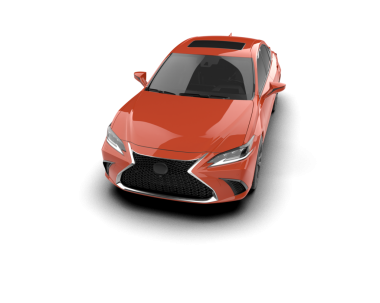 - Araba. 3d illüstrasyon.