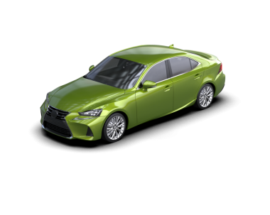 yeşil modern araba. 3d oluşturma