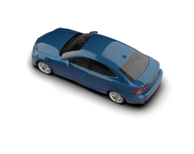 beyaz arkaplanda modern araba