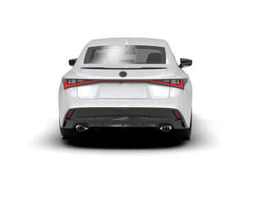 Araba beyaz arka planda izole edilmiş. 3D görüntüleme - illüstrasyon - canlandırma