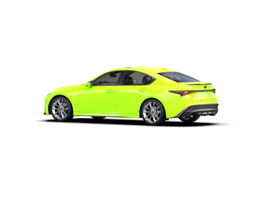 beyaz arkaplanda modern araba