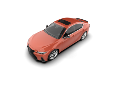 Beyaz arka planda izole edilmiş modern lüks araba. 3 Boyutlu Hazırlama