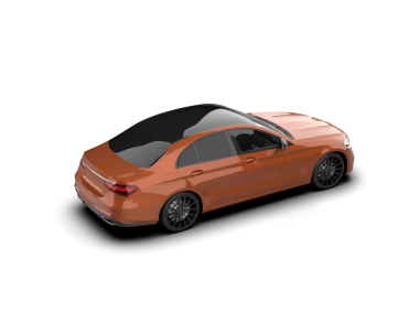 modern araba beyaz arkaplanda izole edildi