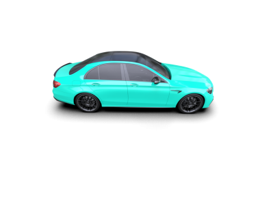 Beyaz arkaplandaki araba.